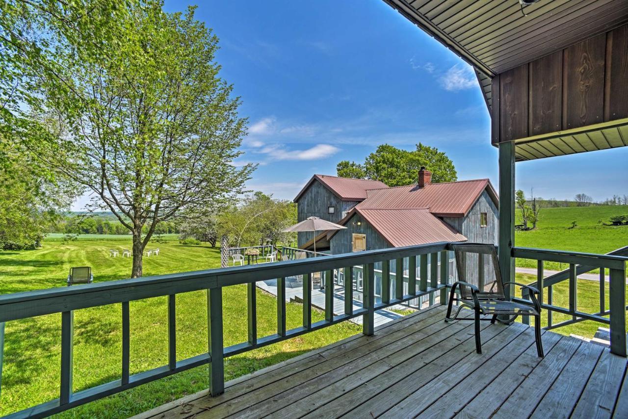 Country Escape With Sauna, 10 Mi To Cooperstown Richfield Springs Kültér fotó